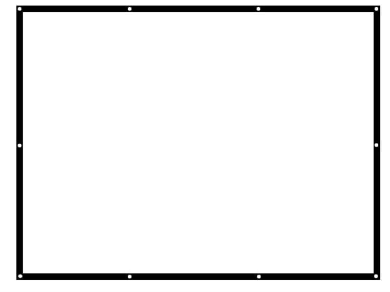 Good View Projection Screen 120 inch 16:9 For Projector
