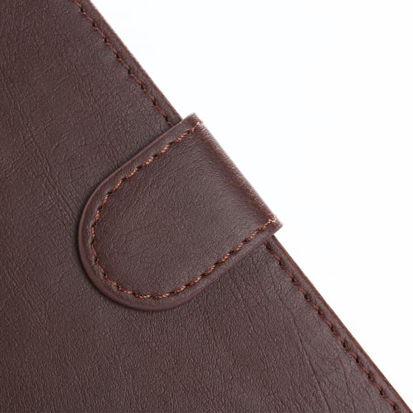 Retro Crazy Horse Leather Stand Shell for Sony Xperia XA Ultra - Coffee