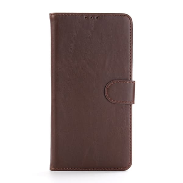Retro Crazy Horse Leather Stand Shell for Sony Xperia XA Ultra - Coffee
