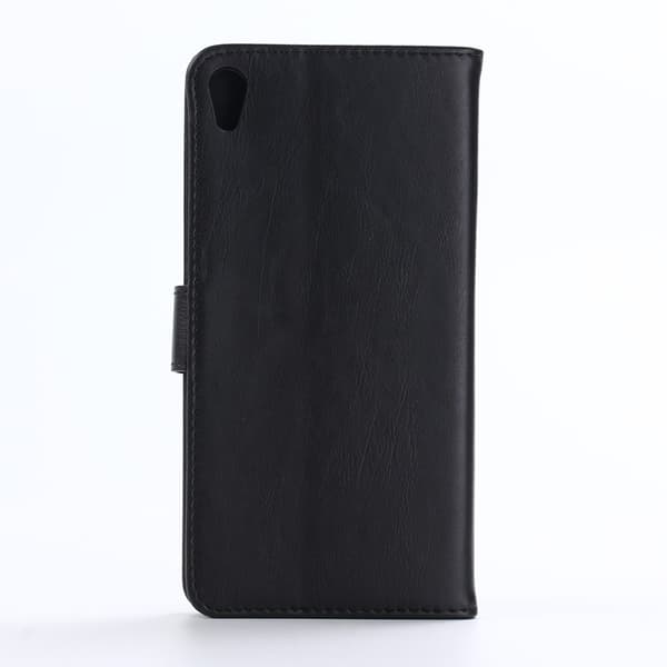 Sony Xperia XA Ultra Retro Plånboksfodral - Svart