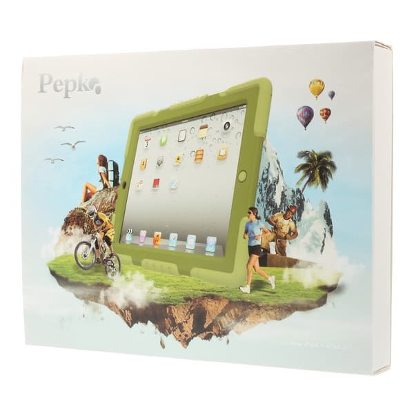PEPKOO iPad 2/3/4 Extreme Armor Case - Grön