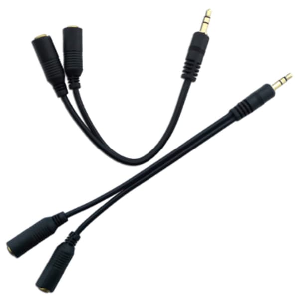 3.5mm hane till 2 honor Audio Splitter Kabel längd : 18,5 cm