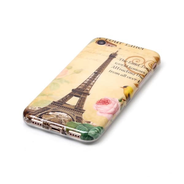 iPhone 7 / 8 TPU IMD Skal - Eiffel Tower