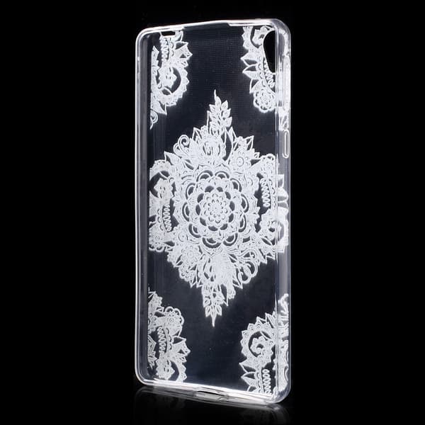 Sony Xperia E5 Slimmat TPU skal Henna Flower