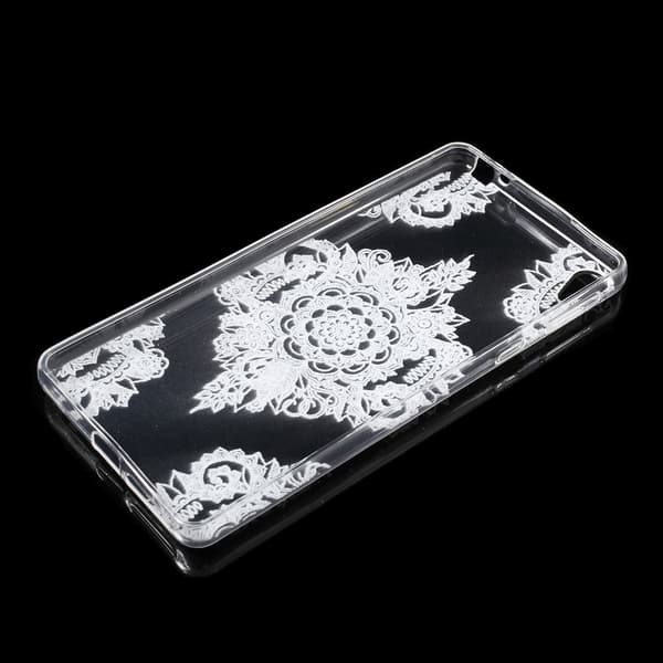 Sony Xperia E5 Slimmat TPU skal Henna Flower
