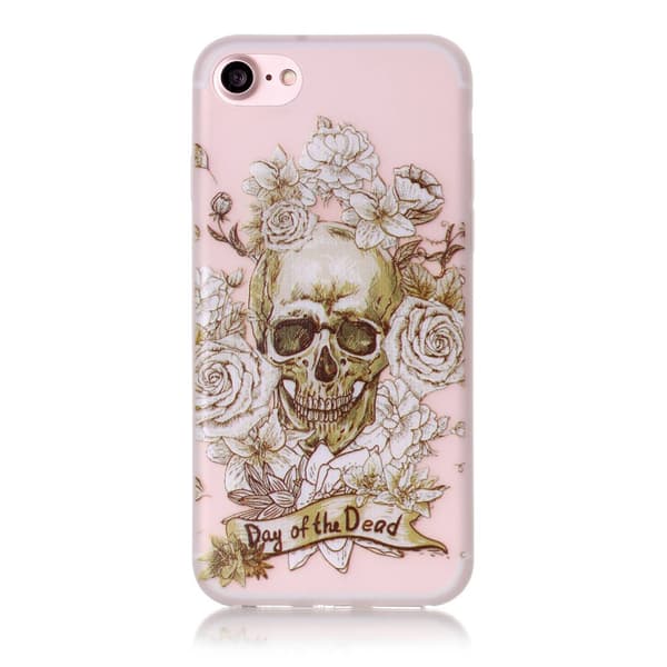 iPhone 7 4,7" Skal Glow in the dark - Day of the Dead