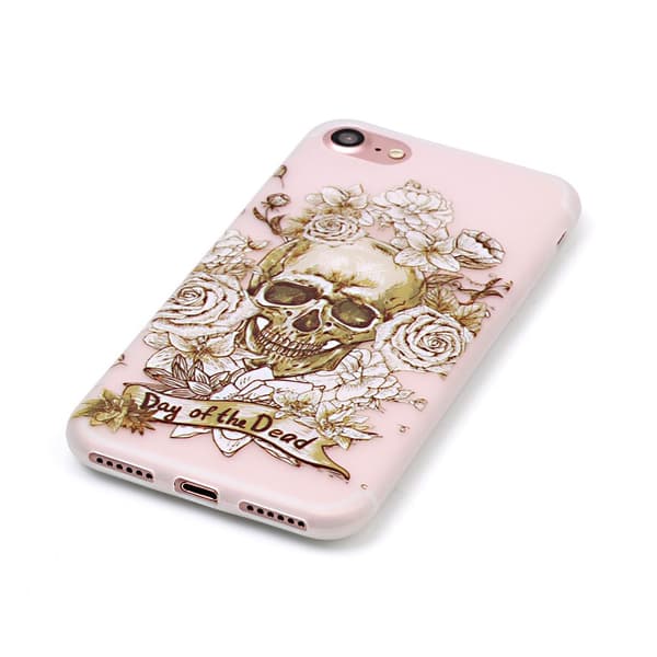 iPhone 7 4,7" Skal Glow in the dark - Day of the Dead