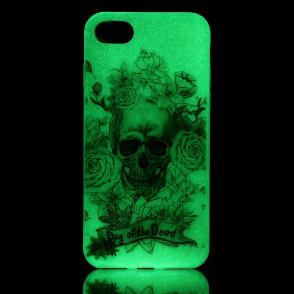iPhone 7 4,7" Skal Glow in the dark - Day of the Dead