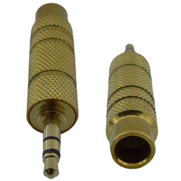 3.5 mm Hane till 6.5mm Hona adapter