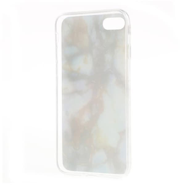 iPhone 7 TPU Skal Marmor - Brun
