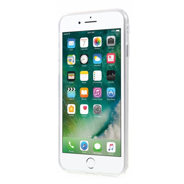 iPhone 7 TPU Skal Marmor - Brun