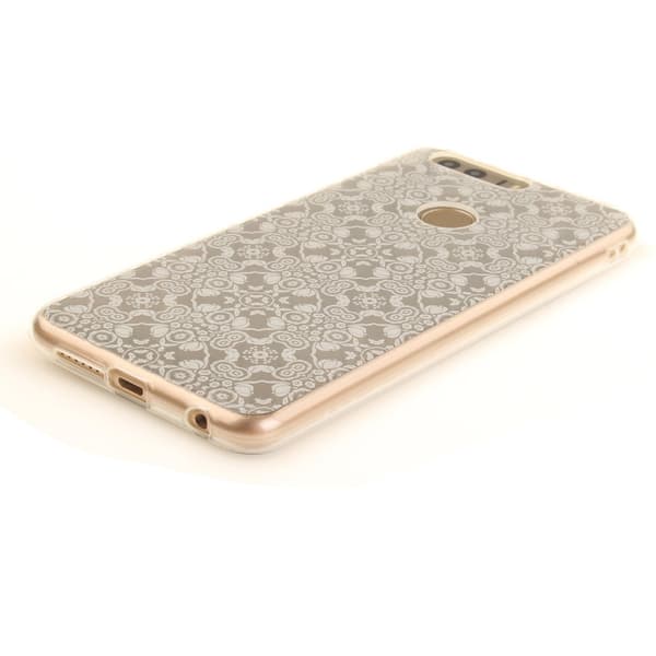 Huawei Honor 8 TPU IMD Skal - Flowers Pattern