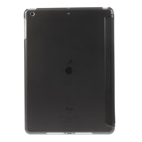 iPad Air / iPad 9.7 2017/2018 Slim fit tri-fold fodral - Svart
