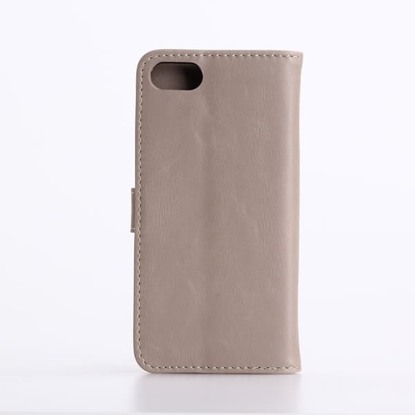 iPhone 8 / 7 / SE (2020)  Retro Plånboksfodral / Fodral - Svart