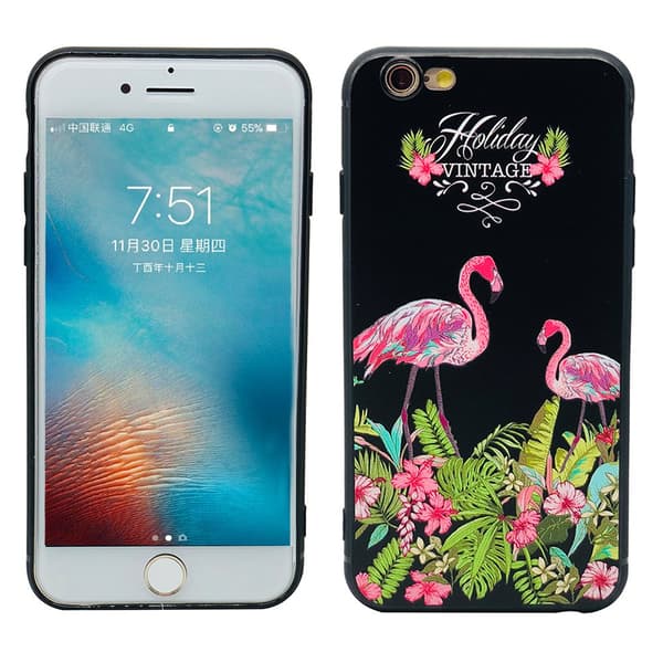 Retroskal Holiday till iPhone 6/6S (Silikon)
