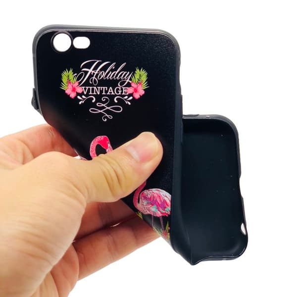 Retroskal Holiday till iPhone 6/6S Plus (Silikon)