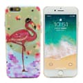 Miniatyrbild 1 av 8: Pink Flamingo - Retroskal av Silikon för iPhone 6/6S