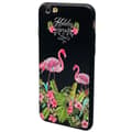 Miniatyrbild 1 av 8: Skyddsskal BLACK FLAMINGO för iPhone 6/6S