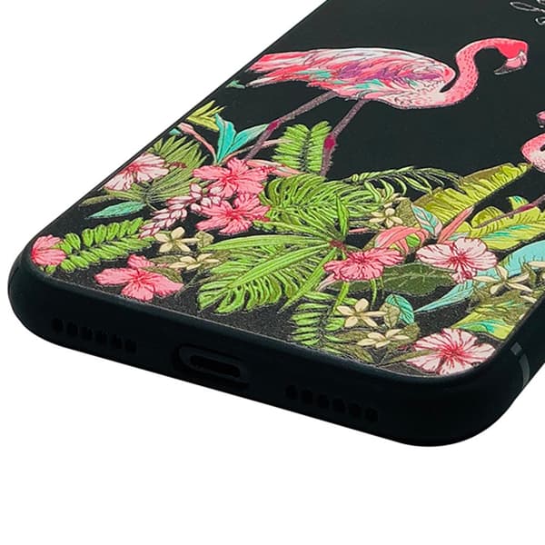 Retroskal Holiday till iPhone X/XS (Silikon)