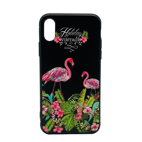 Retroskal Holiday till iPhone X/XS  (Silikon)