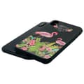 Miniatyrbild 6 av 8: Skyddande Skal av Silikon till iPhone X/XS (BLACK FLAMINGO)