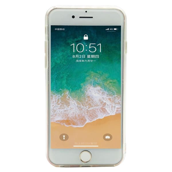 Skal i Retrodesign (Pretty Flamingo) till iPhone 6/6S Plus