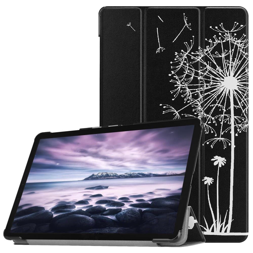 Tri-fold Stand Cover Case for Samsung Galaxy Tab A 10.5 (2018) - Dandelion