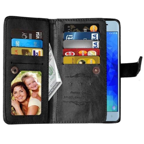 Bild av Dubbelflip Flexi 9-kort Samsung Galaxy J7 2018 (SM-J737F)