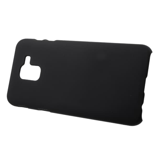 Rubberized Hard PC Case for Samsung Galaxy J6 (2018) - Black