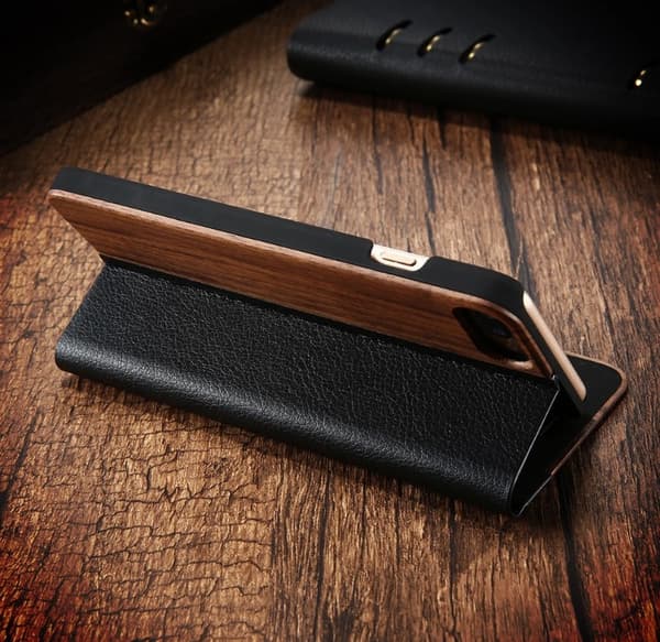 Iphone 6/6S Plus - Stilsäkert Fodral i Bamboo Trä Hög kvalité