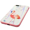 Miniatyrbild 4 av 5: Elegant Skyddskal för iPhone 8 Plus (Härdat glas) Flamingo