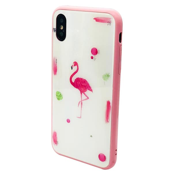 Flamingo Skyddskal från JENSEN till iPhone X/XS