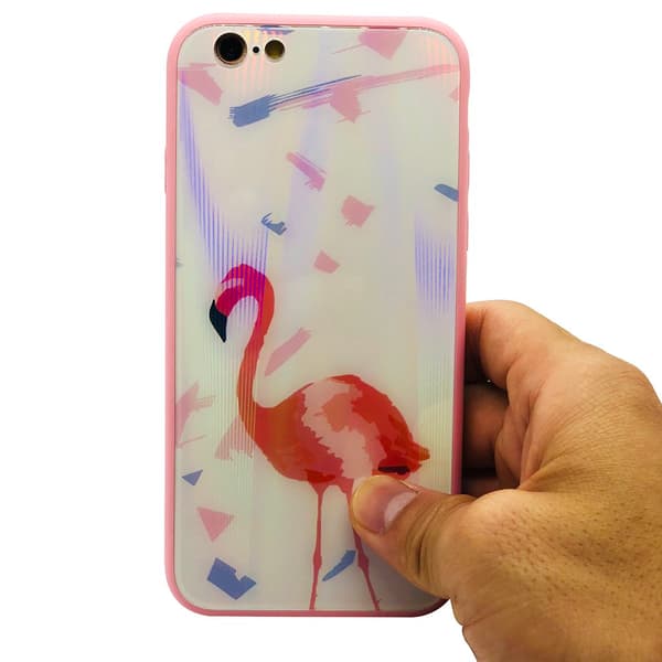 Stilrent Skyddskal FLAMINGO för iPhone 6/6S