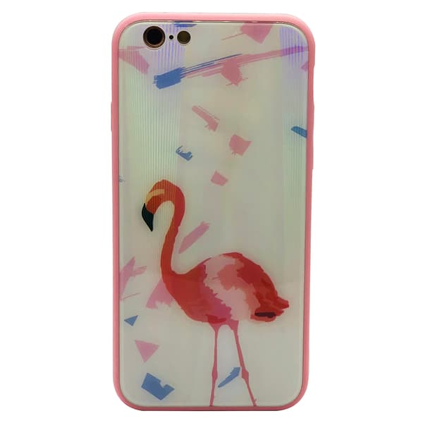 Stilrent Skyddskal FLAMINGO för iPhone 6/6S