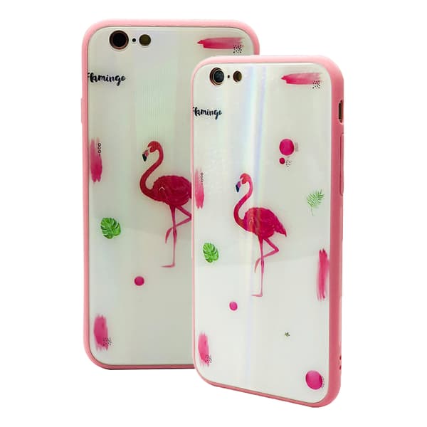 Stilrent Skyddskal FLAMINGO för  iPhone 6/6S Plus