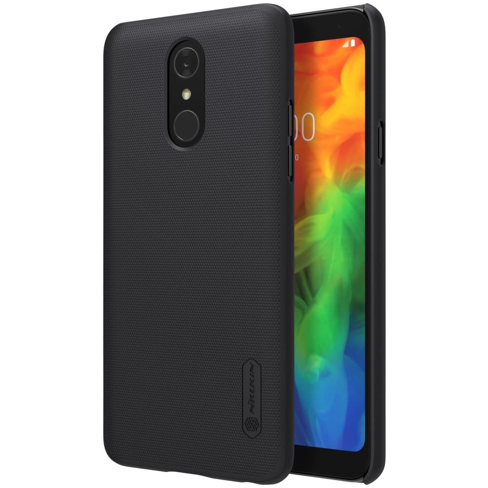 NILLKIN for LG Q7 Super Frosted Shield Hard PC Back Case - Black