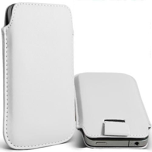 Pull tab / Läderficka - Passar iPhone 5/5S/5C/SE