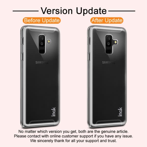 Samsung Galaxy A6 Plus (2018) IMAK Crystal Case Hard Plastic Case