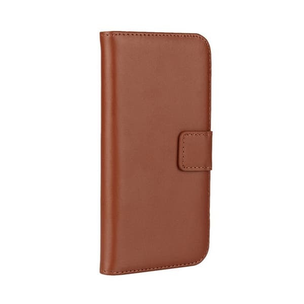 Plånboksfodral Äkta Skinn Samsung Note 9
