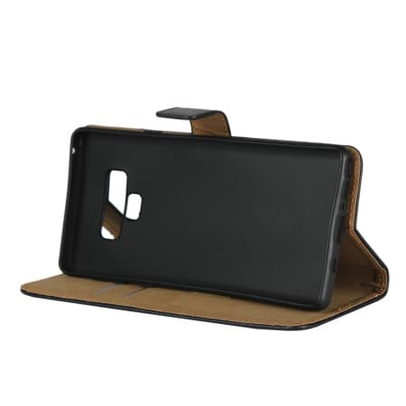 Plånboksfodral Äkta Skinn Samsung Note 9