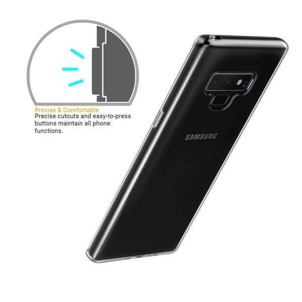 Transparent Silikon TPU-Skal till Samsung Note 9