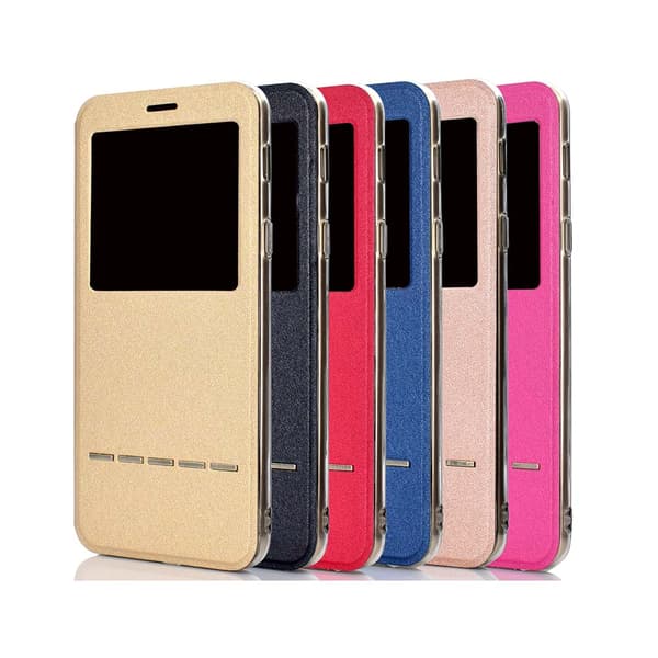 Hi-Q Smartfodral med Svarsfunktion till Samsung Galaxy A6
