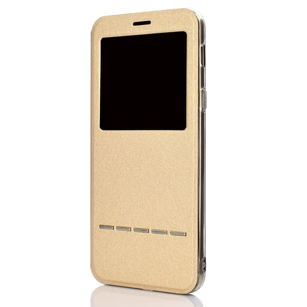Smartfodral med Fönster & Svarsfunktion till Samsung Galaxy A6