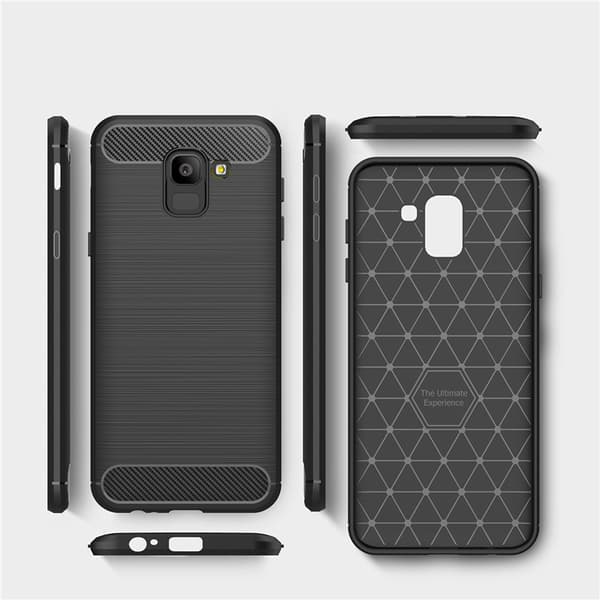 Stöttåligt Armor Carbon TPU-skal Samsung J6 (2018)
