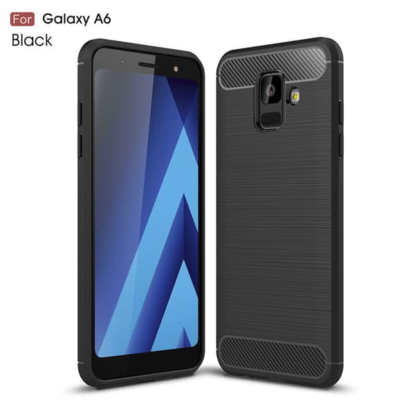 Stöttåligt Armor Carbon TPU-skal Samsung A6 2018
