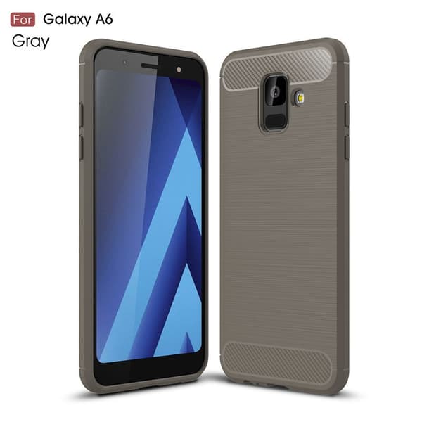 Stöttåligt Armor Carbon TPU-skal Samsung A6 2018