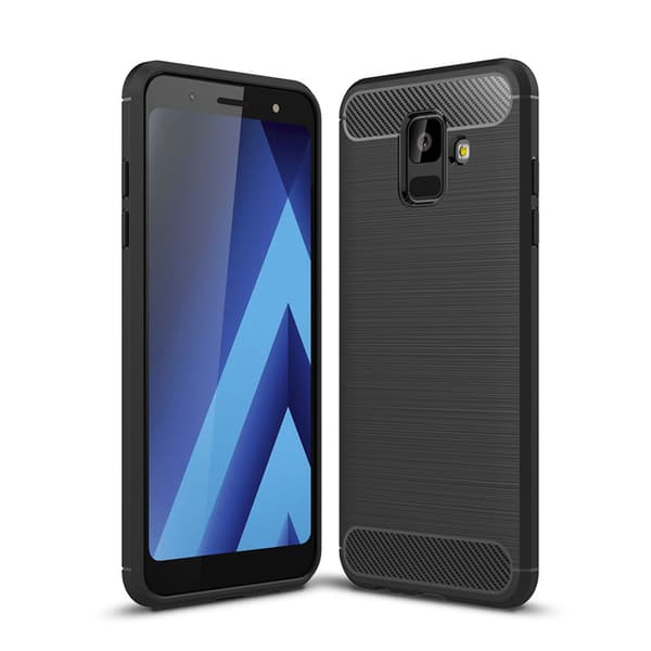 Stöttåligt Armor Carbon TPU-skal Samsung A6+ 2018