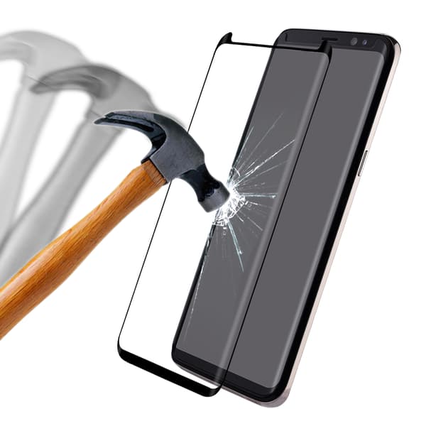 2-PACK Skärmskydd från MyGuard (FULL-GLUE) Samsung Galaxy S8+