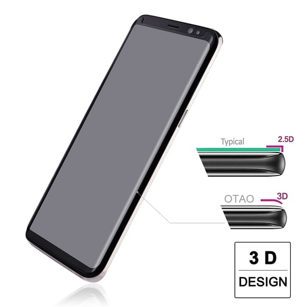 2-PACK Skärmskydd från MyGuard (FULL-GLUE) Samsung Galaxy S8+