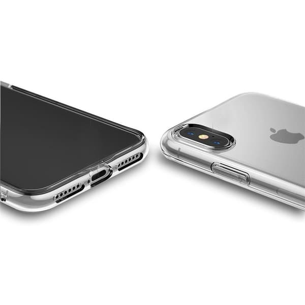 Dubbelsidigt Silikonfodral med Touchfunktion till iPhone XR